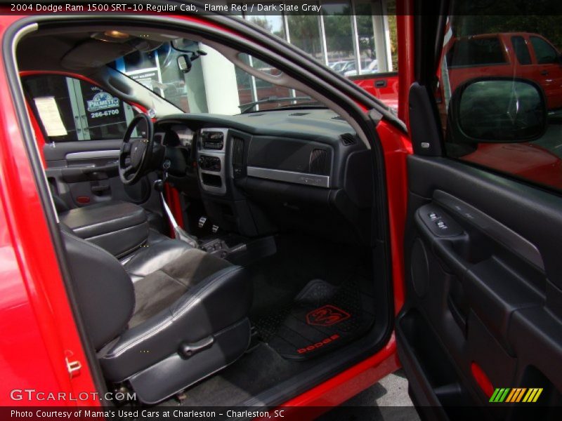 Flame Red / Dark Slate Gray 2004 Dodge Ram 1500 SRT-10 Regular Cab