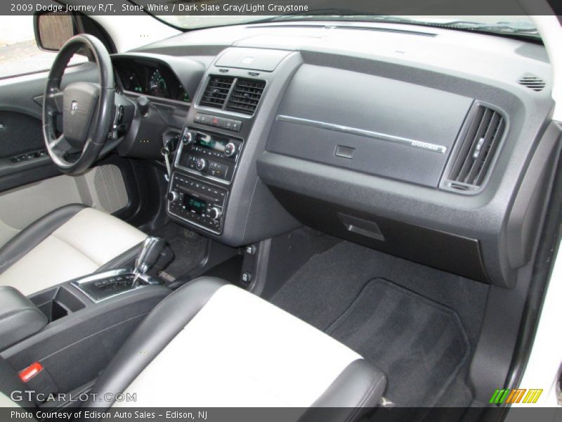 Stone White / Dark Slate Gray/Light Graystone 2009 Dodge Journey R/T