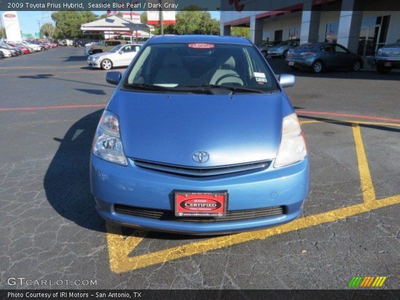 Seaside Blue Pearl / Dark Gray 2009 Toyota Prius Hybrid