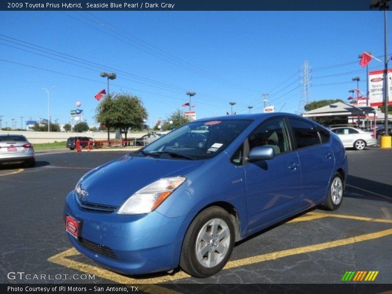 Seaside Blue Pearl / Dark Gray 2009 Toyota Prius Hybrid