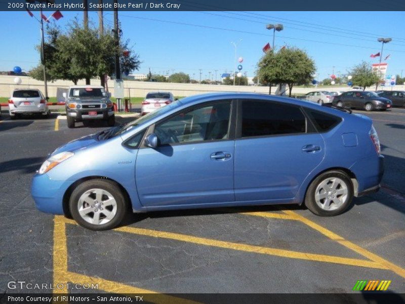 Seaside Blue Pearl / Dark Gray 2009 Toyota Prius Hybrid