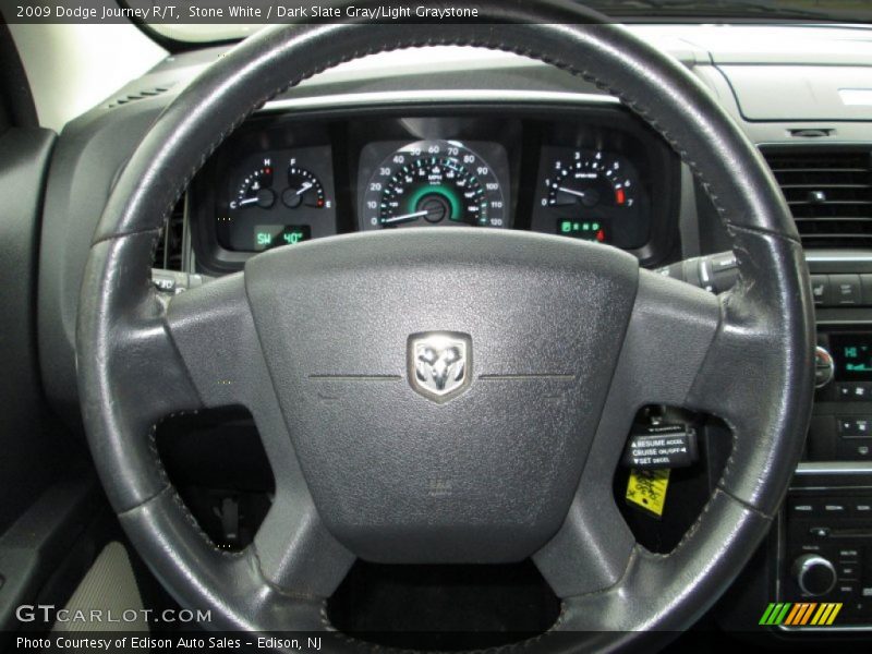 Stone White / Dark Slate Gray/Light Graystone 2009 Dodge Journey R/T