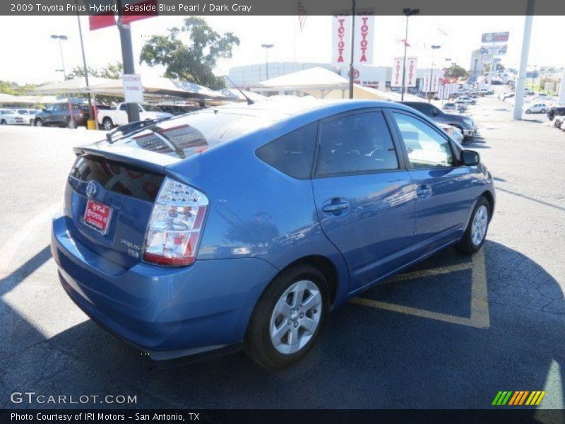 Seaside Blue Pearl / Dark Gray 2009 Toyota Prius Hybrid
