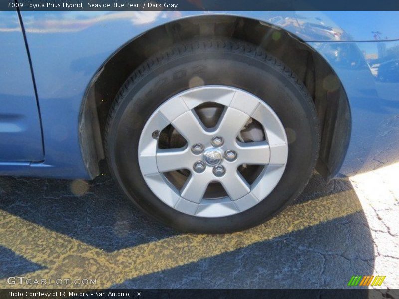 Seaside Blue Pearl / Dark Gray 2009 Toyota Prius Hybrid
