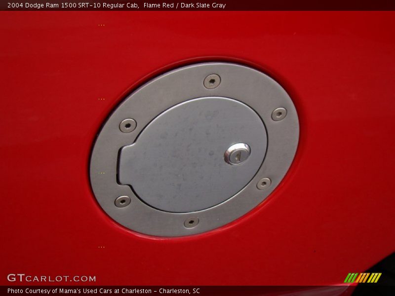 Flame Red / Dark Slate Gray 2004 Dodge Ram 1500 SRT-10 Regular Cab