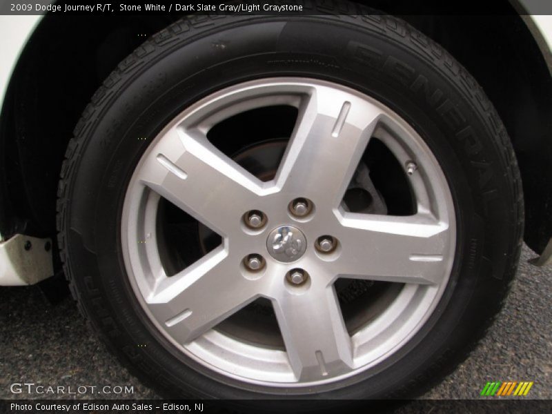 Stone White / Dark Slate Gray/Light Graystone 2009 Dodge Journey R/T