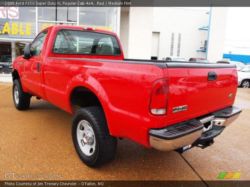  2005 F350 Super Duty XL Regular Cab 4x4 Red