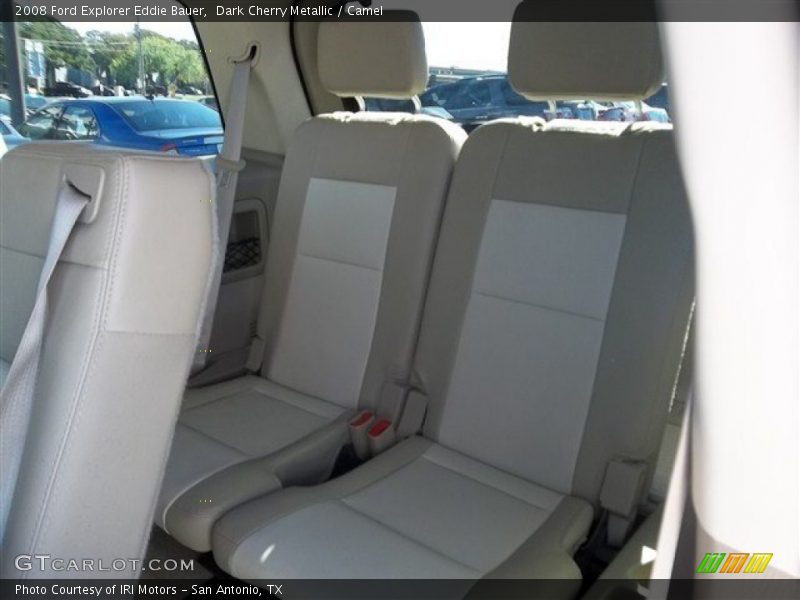Dark Cherry Metallic / Camel 2008 Ford Explorer Eddie Bauer