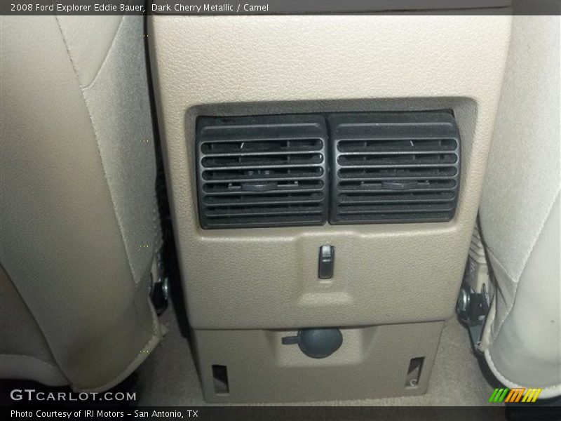 Dark Cherry Metallic / Camel 2008 Ford Explorer Eddie Bauer