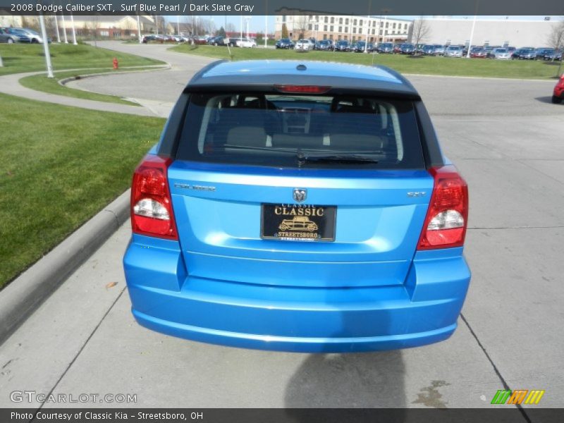 Surf Blue Pearl / Dark Slate Gray 2008 Dodge Caliber SXT