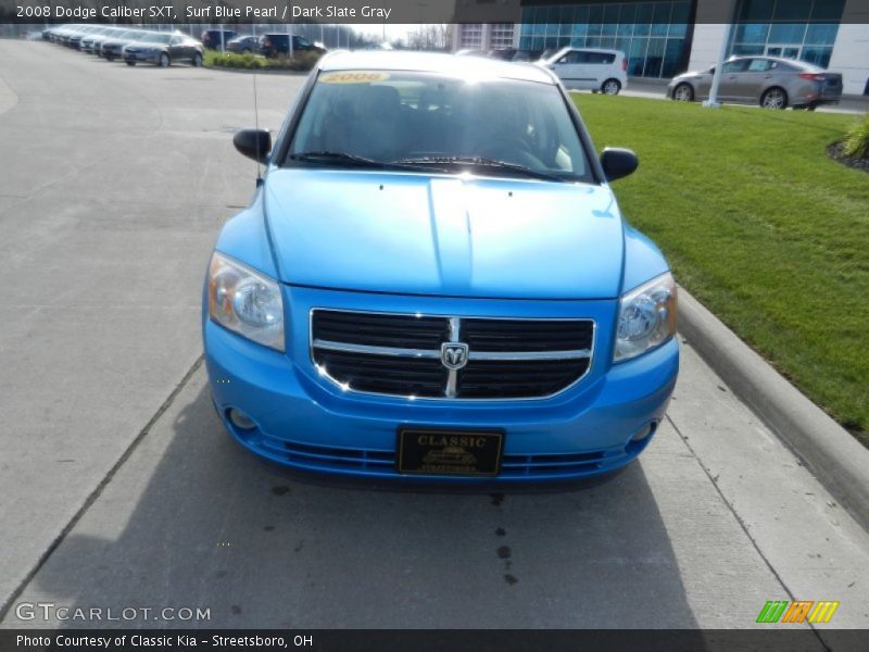 Surf Blue Pearl / Dark Slate Gray 2008 Dodge Caliber SXT