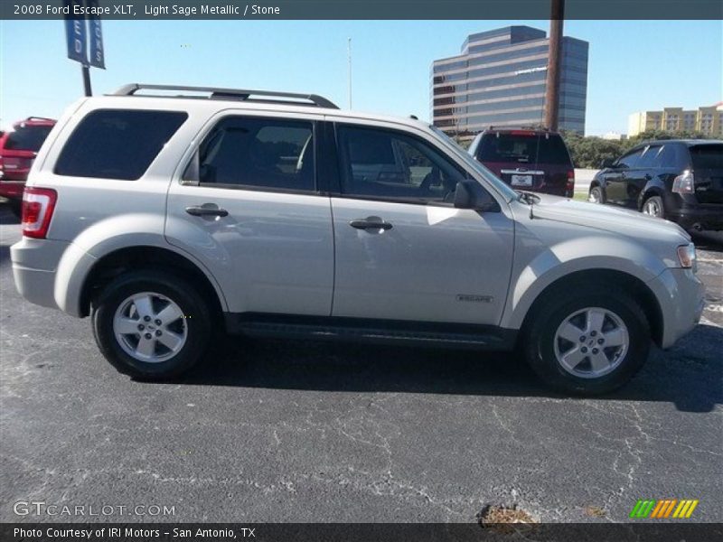 Light Sage Metallic / Stone 2008 Ford Escape XLT