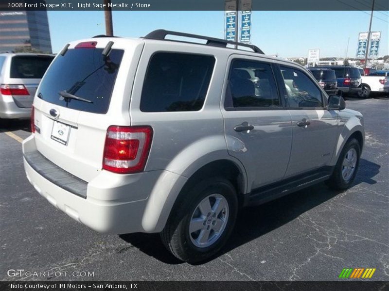 Light Sage Metallic / Stone 2008 Ford Escape XLT