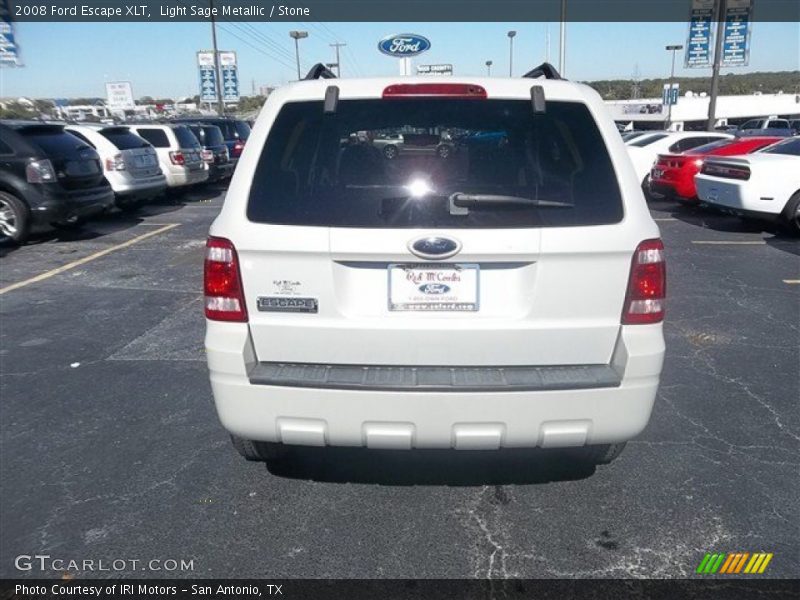 Light Sage Metallic / Stone 2008 Ford Escape XLT