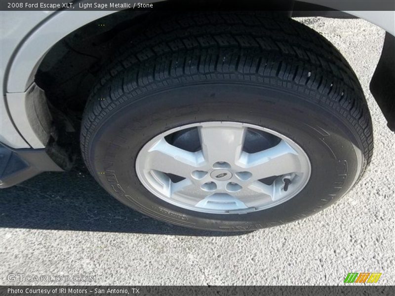 Light Sage Metallic / Stone 2008 Ford Escape XLT