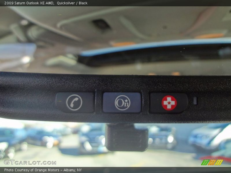 Quicksilver / Black 2009 Saturn Outlook XE AWD