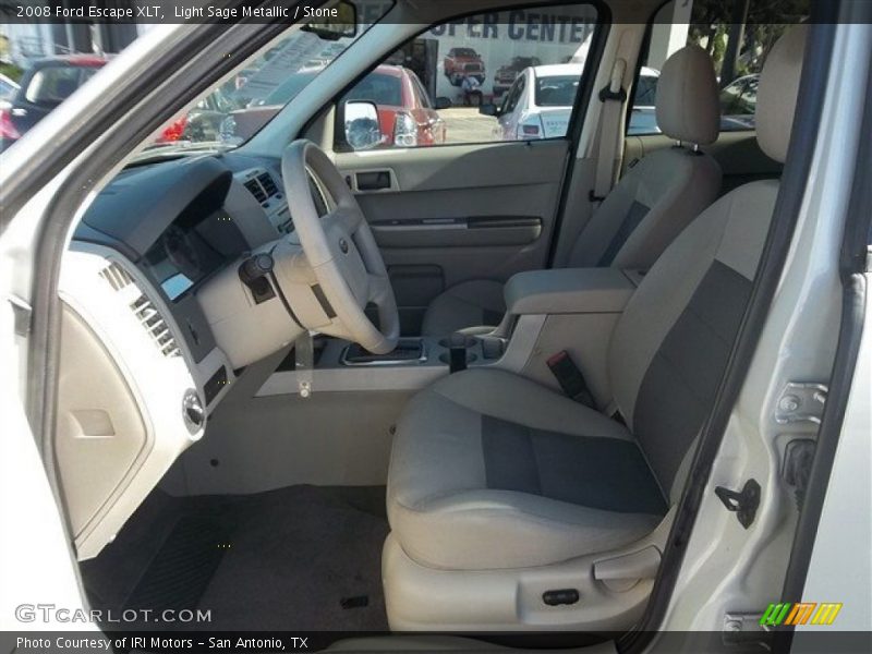Light Sage Metallic / Stone 2008 Ford Escape XLT