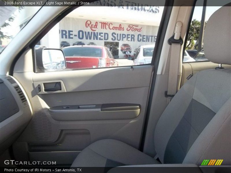 Light Sage Metallic / Stone 2008 Ford Escape XLT