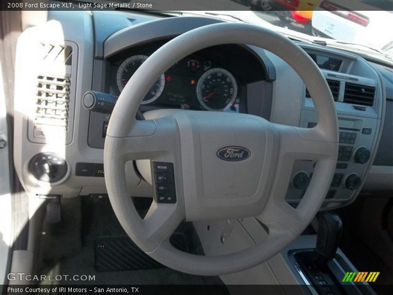 Light Sage Metallic / Stone 2008 Ford Escape XLT