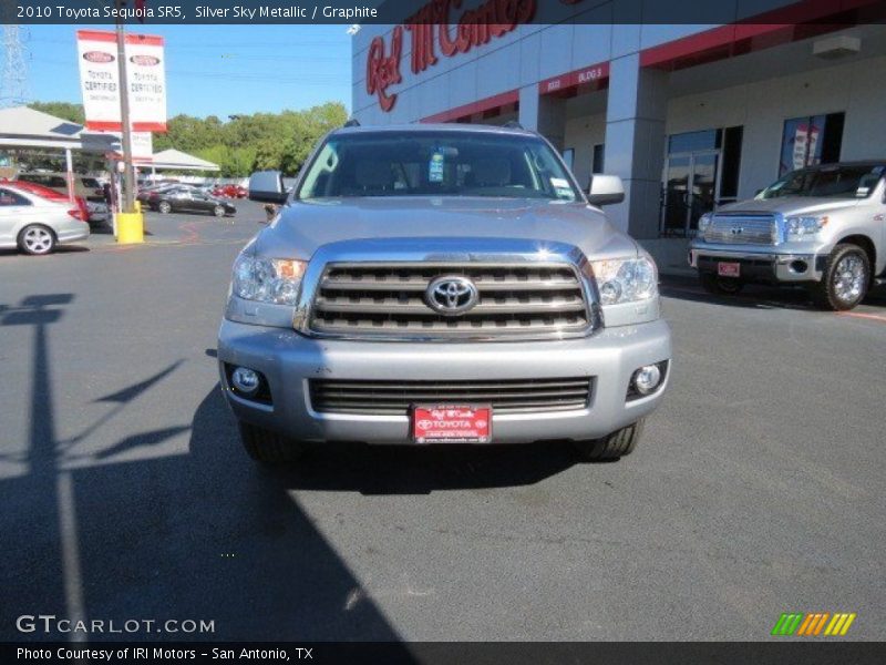 Silver Sky Metallic / Graphite 2010 Toyota Sequoia SR5
