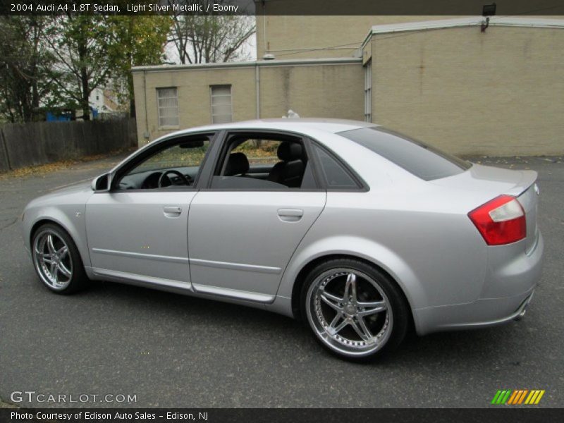 Light Silver Metallic / Ebony 2004 Audi A4 1.8T Sedan