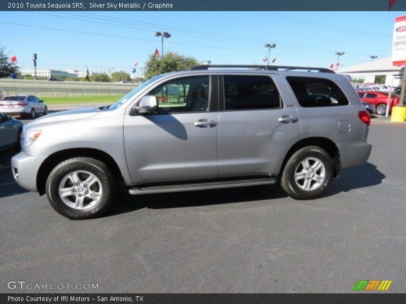Silver Sky Metallic / Graphite 2010 Toyota Sequoia SR5
