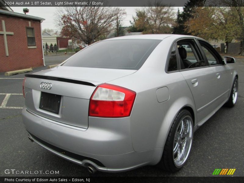 Light Silver Metallic / Ebony 2004 Audi A4 1.8T Sedan
