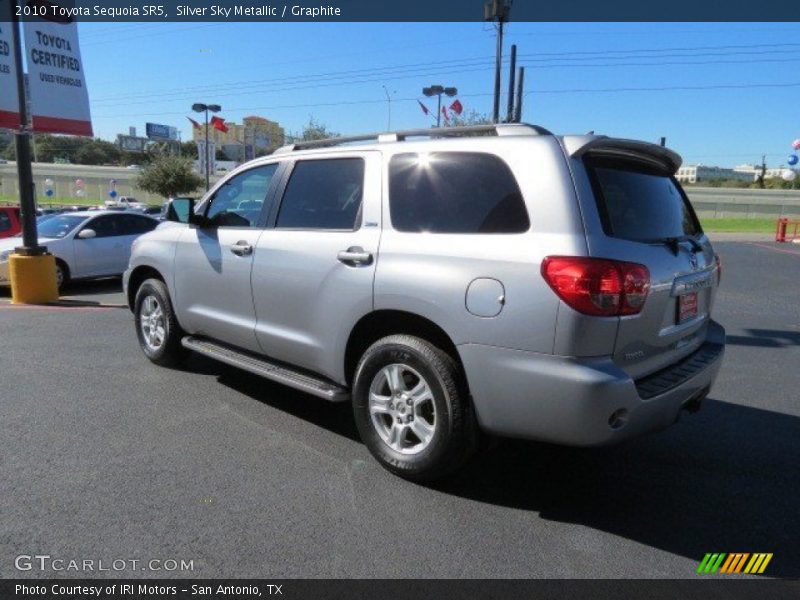 Silver Sky Metallic / Graphite 2010 Toyota Sequoia SR5