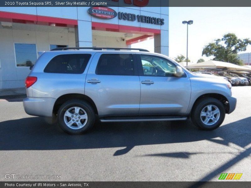 Silver Sky Metallic / Graphite 2010 Toyota Sequoia SR5