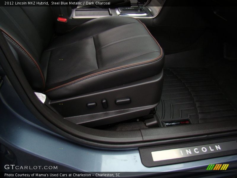 Steel Blue Metallic / Dark Charcoal 2012 Lincoln MKZ Hybrid