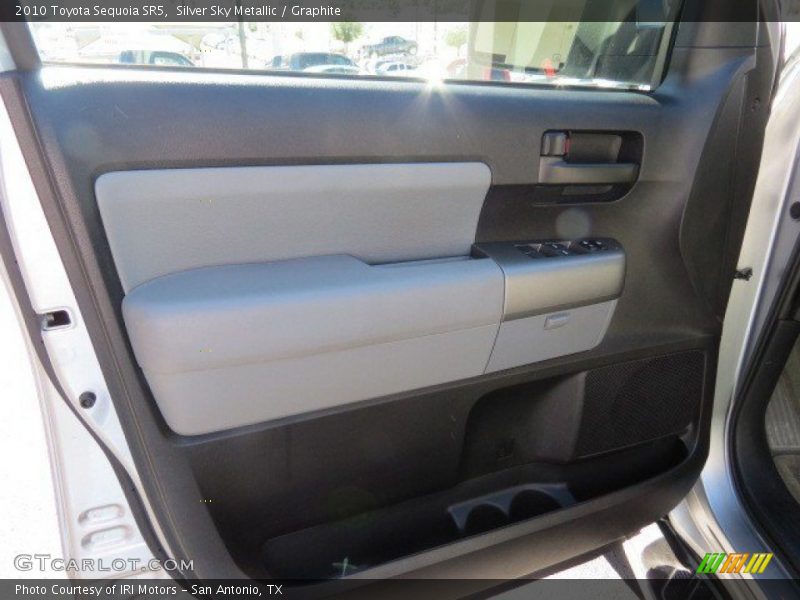 Silver Sky Metallic / Graphite 2010 Toyota Sequoia SR5