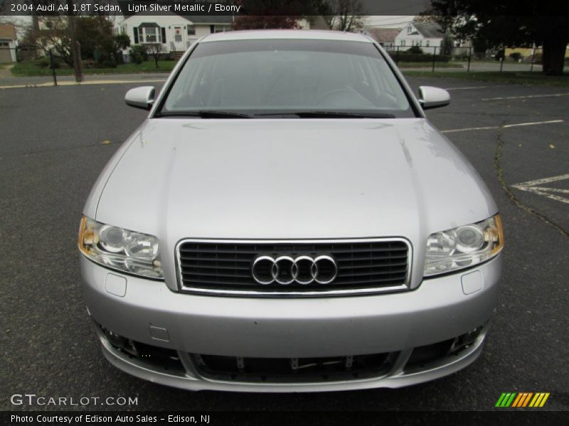 Light Silver Metallic / Ebony 2004 Audi A4 1.8T Sedan