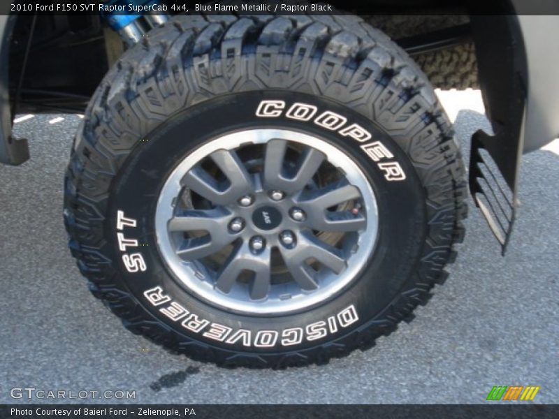 Blue Flame Metallic / Raptor Black 2010 Ford F150 SVT Raptor SuperCab 4x4