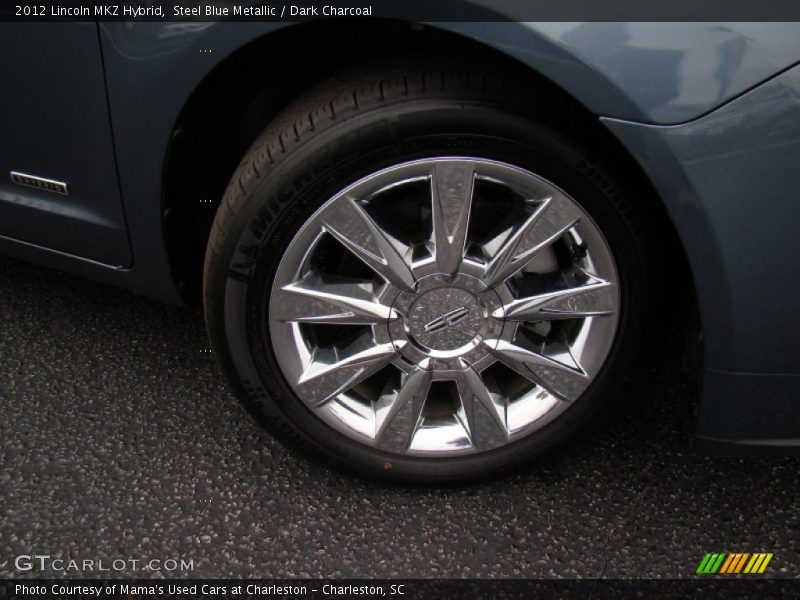 Steel Blue Metallic / Dark Charcoal 2012 Lincoln MKZ Hybrid