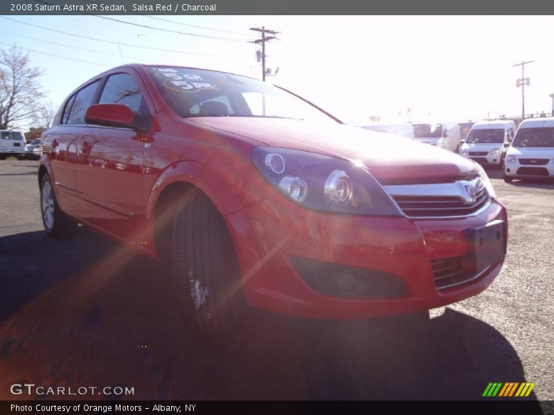 Salsa Red / Charcoal 2008 Saturn Astra XR Sedan