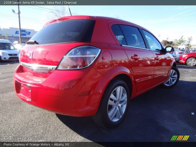 Salsa Red / Charcoal 2008 Saturn Astra XR Sedan