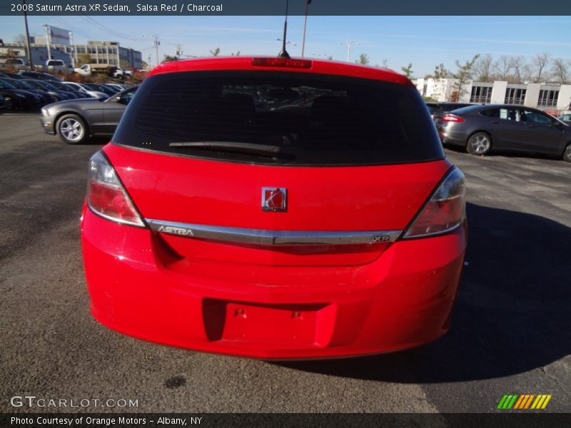 Salsa Red / Charcoal 2008 Saturn Astra XR Sedan