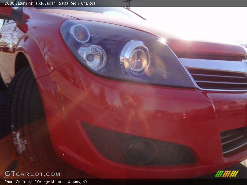 Salsa Red / Charcoal 2008 Saturn Astra XR Sedan