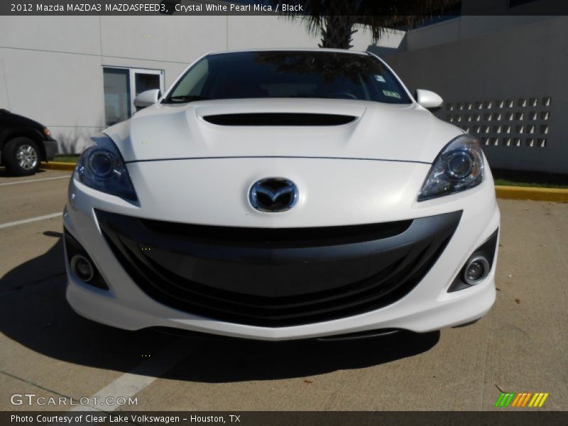 Crystal White Pearl Mica / Black 2012 Mazda MAZDA3 MAZDASPEED3