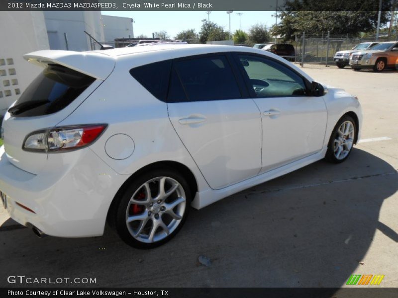 Crystal White Pearl Mica / Black 2012 Mazda MAZDA3 MAZDASPEED3