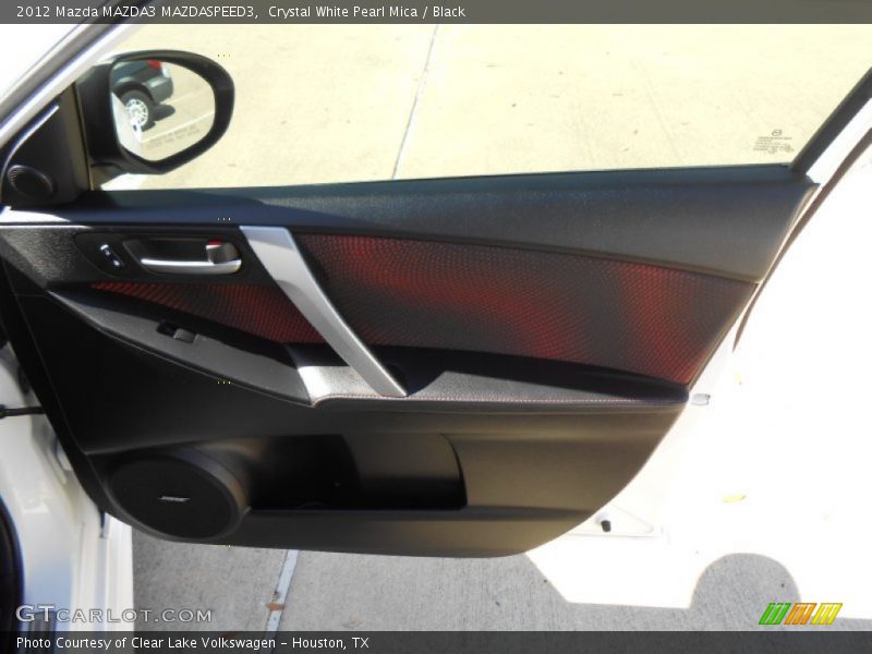 Crystal White Pearl Mica / Black 2012 Mazda MAZDA3 MAZDASPEED3