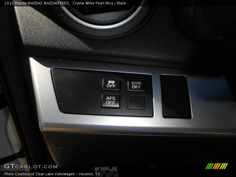 Crystal White Pearl Mica / Black 2012 Mazda MAZDA3 MAZDASPEED3
