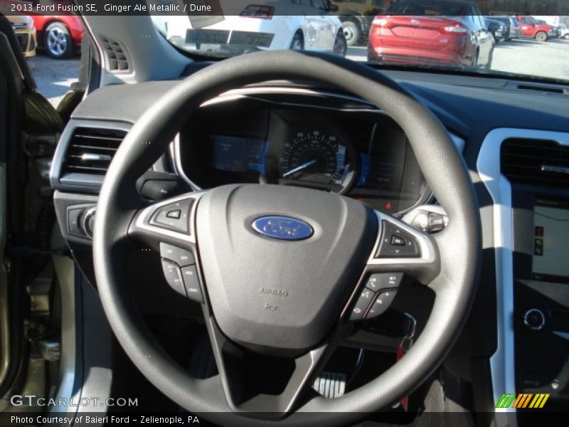  2013 Fusion SE Steering Wheel
