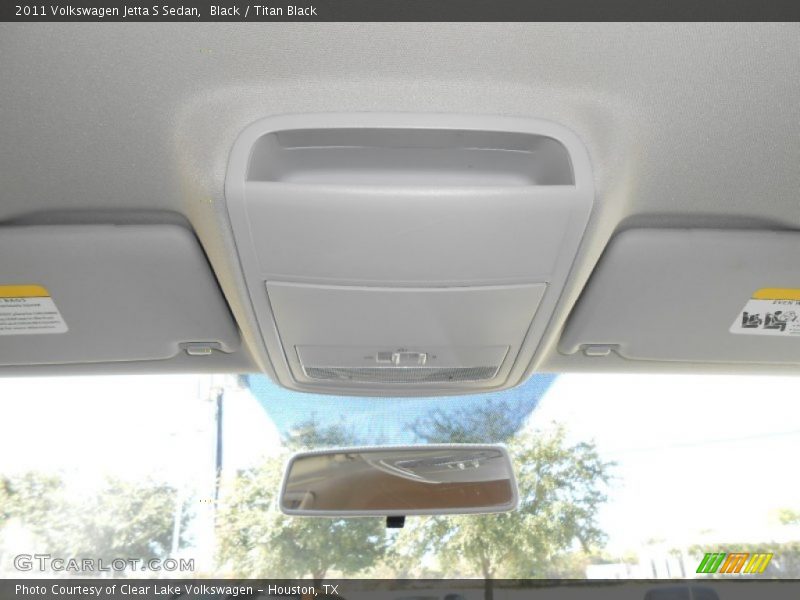 Black / Titan Black 2011 Volkswagen Jetta S Sedan