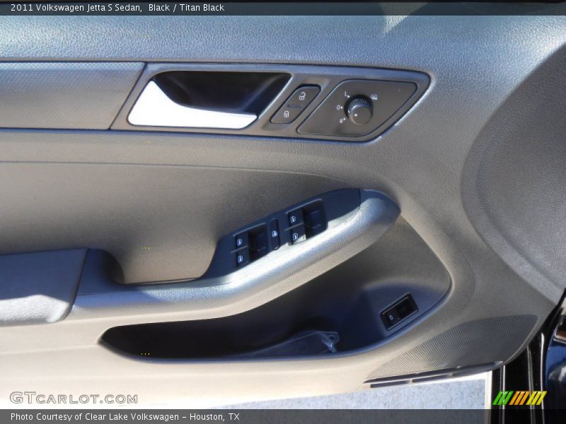 Black / Titan Black 2011 Volkswagen Jetta S Sedan