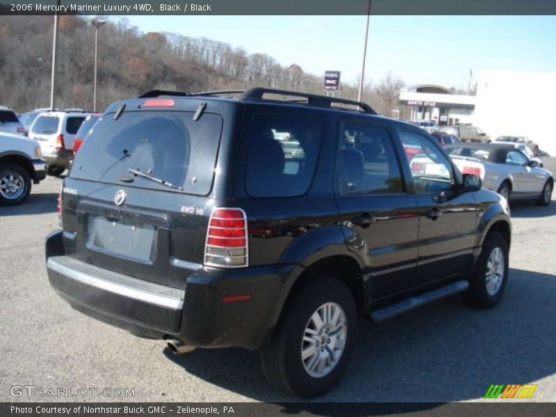 Black / Black 2006 Mercury Mariner Luxury 4WD