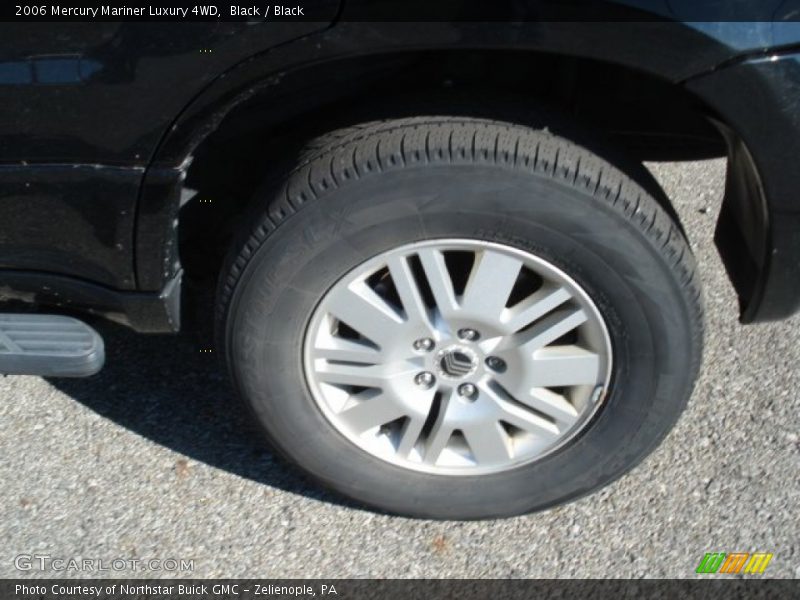 Black / Black 2006 Mercury Mariner Luxury 4WD