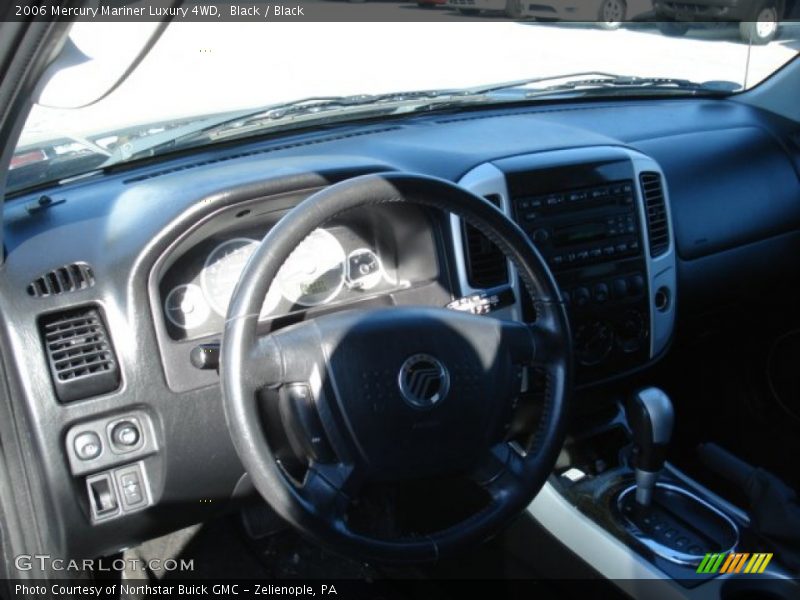 Black / Black 2006 Mercury Mariner Luxury 4WD