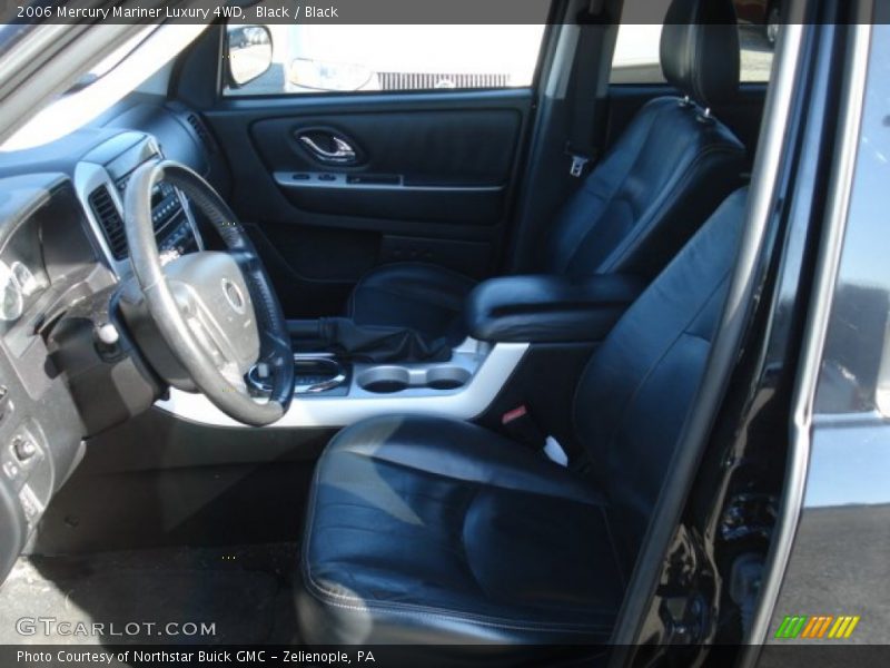 Black / Black 2006 Mercury Mariner Luxury 4WD