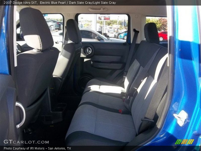 Electric Blue Pearl / Dark Slate Gray/Light Slate Gray 2007 Dodge Nitro SXT
